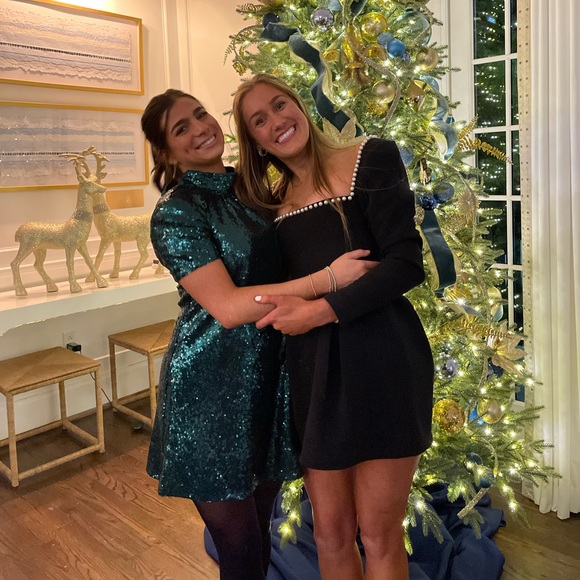 STAUD ILANA SEQUIN DRESS - Picture 3 of 6